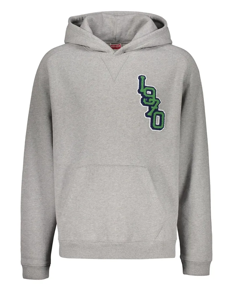 Kenzo Klassischer Hoodie - Grau Grau