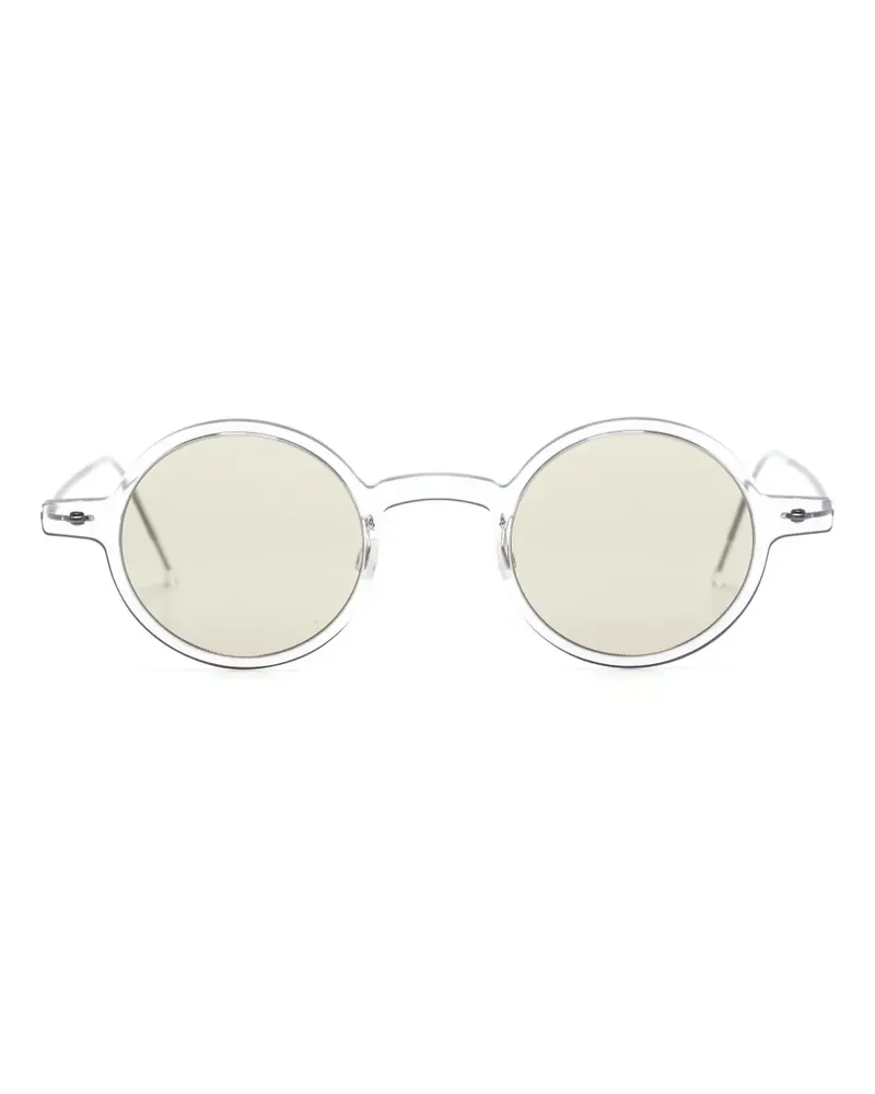 Lindberg Sonnenbrille mit rundem Gestell - Nude Nude