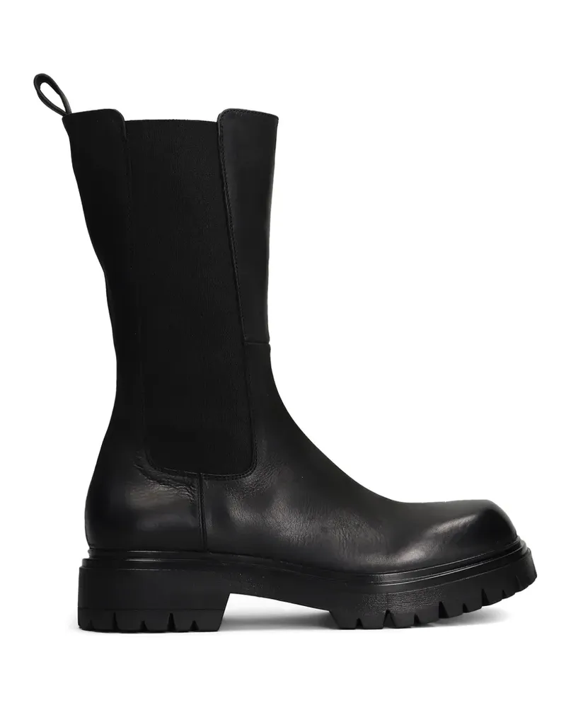 Elena Iachi Schnürstiefel mit Schnürung - Schwarz Schwarz