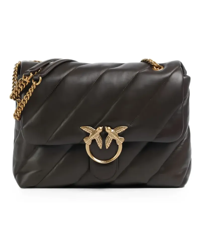 Pinko large Love Puff quilted shoulder bag - Braun Braun