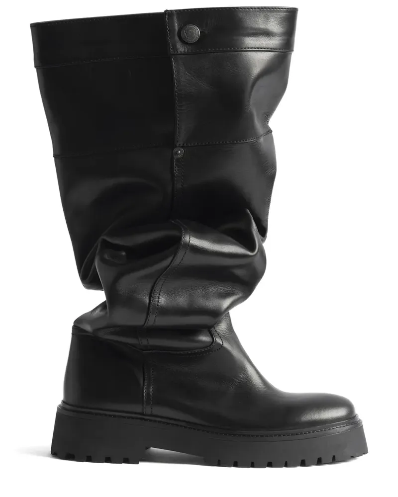 Zadig & Voltaire Kniehohe Stiefel - Schwarz Schwarz