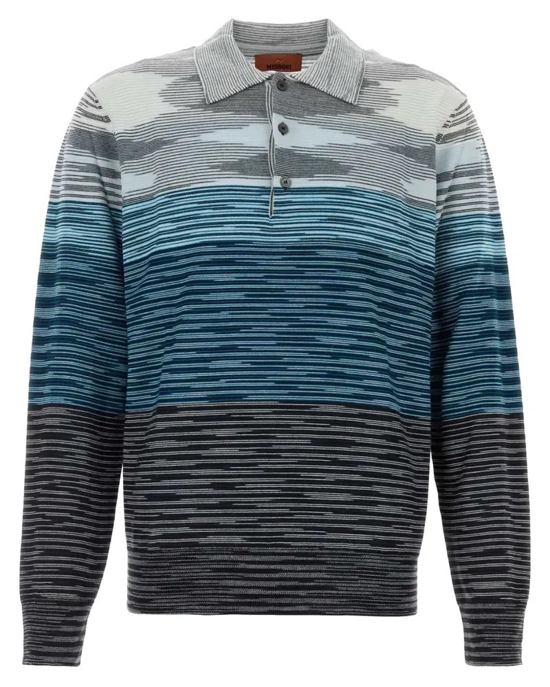 Missoni Besticktes Poloshirt - Blau Blau