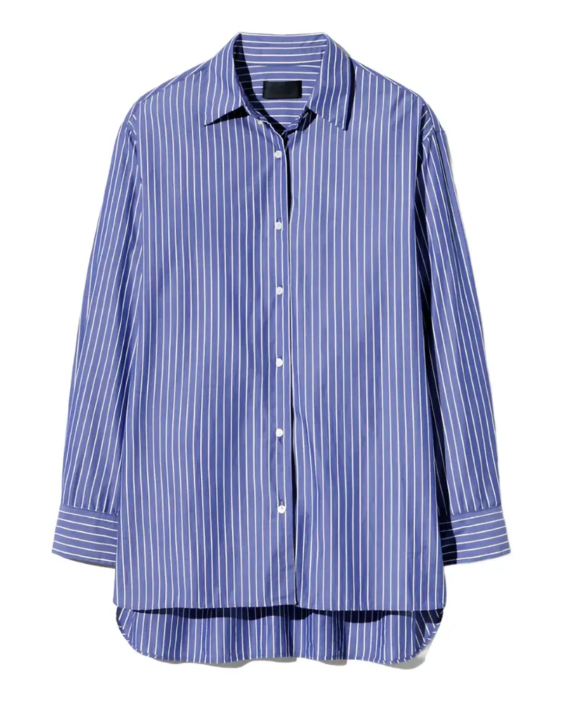 Nili Lotan Yorke striped shirt - Blau Blau