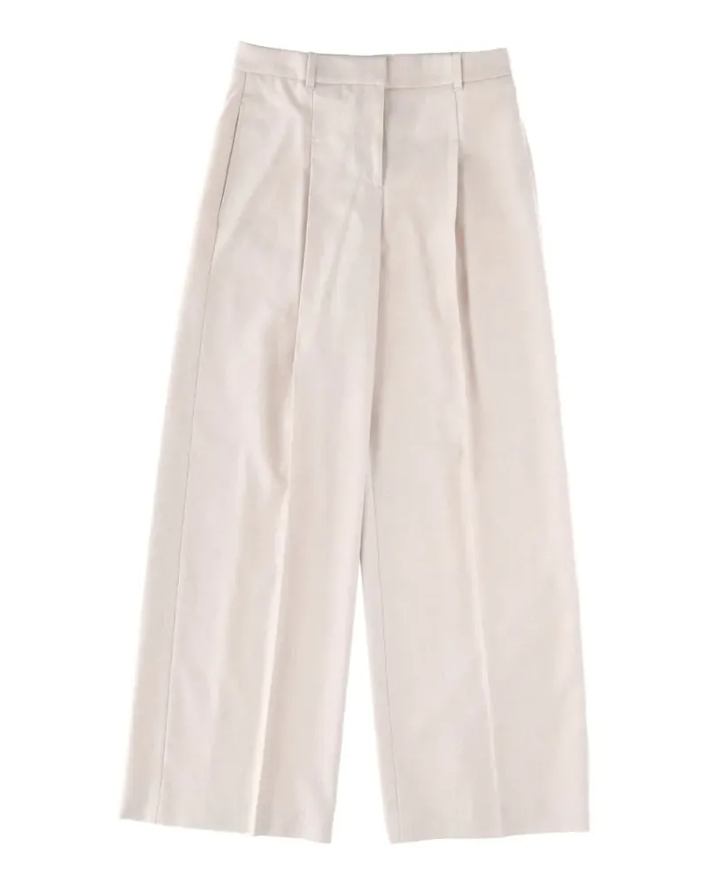 HUGO BOSS Plissierte Palazzohose - Nude Nude