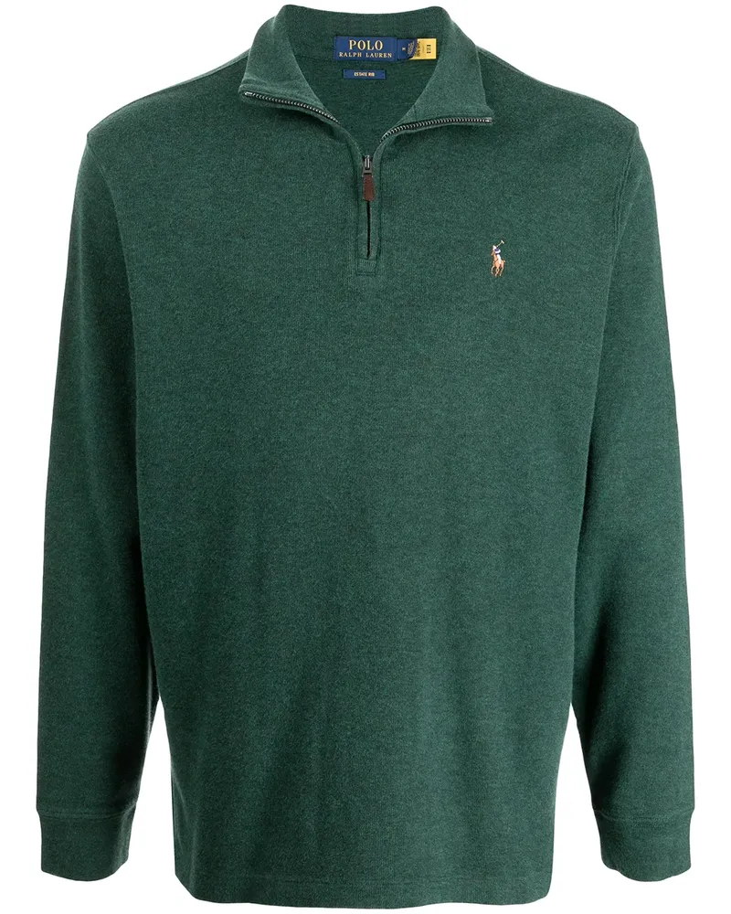 Ralph Lauren Pullover mit Reißverschluss - Grün Grün