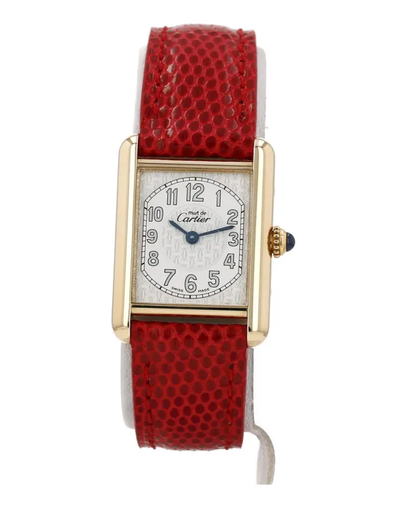 Cartier 1990s Tank Must 29mm watch - Silber Silber