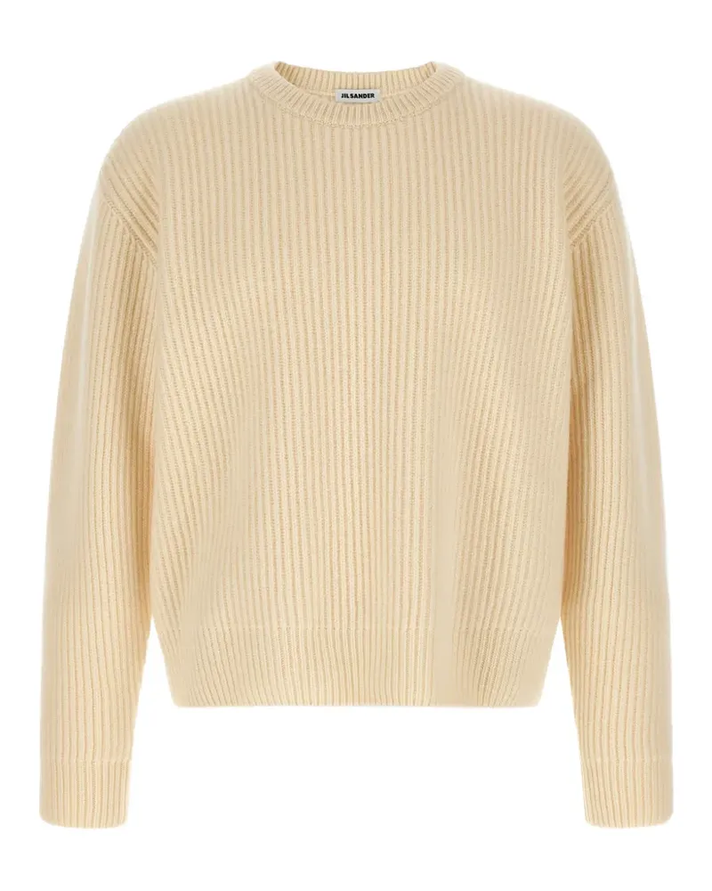 Jil Sander Fisherman's Rib sweater - Nude Nude