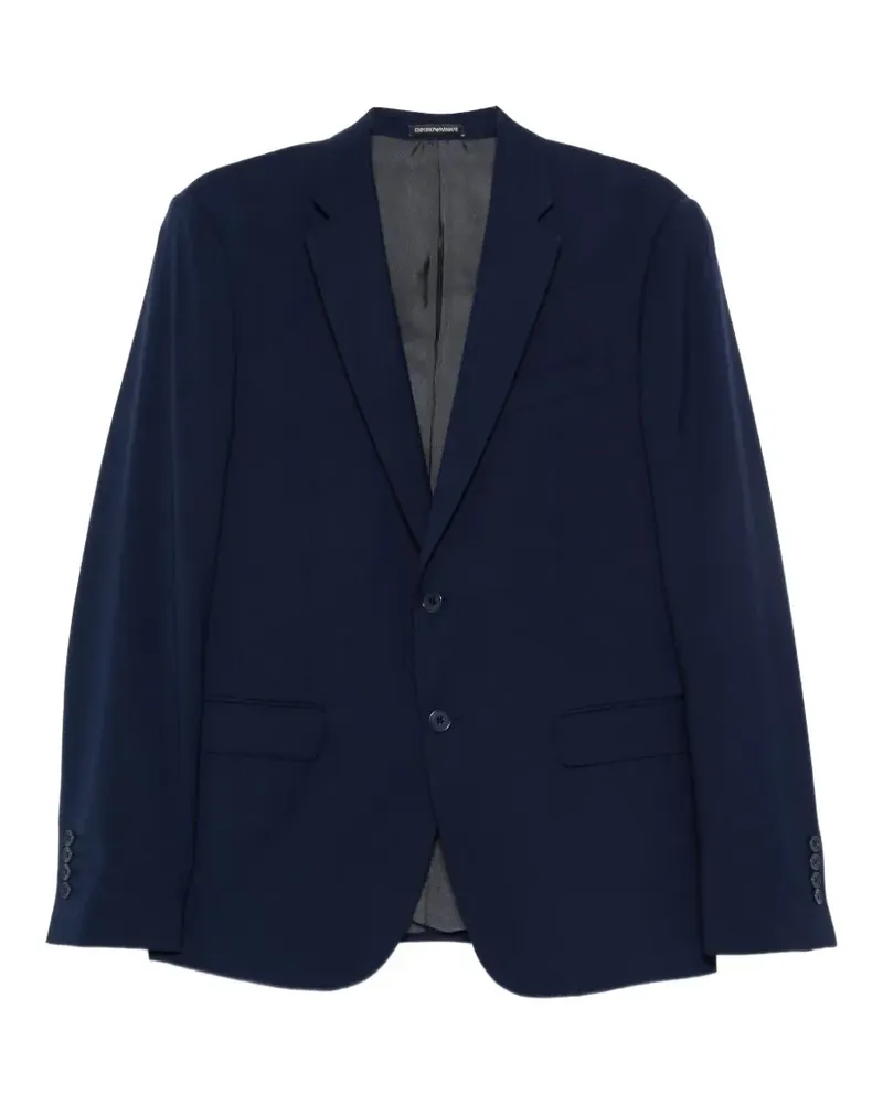Emporio Armani single-breasted suit - Blau Blau