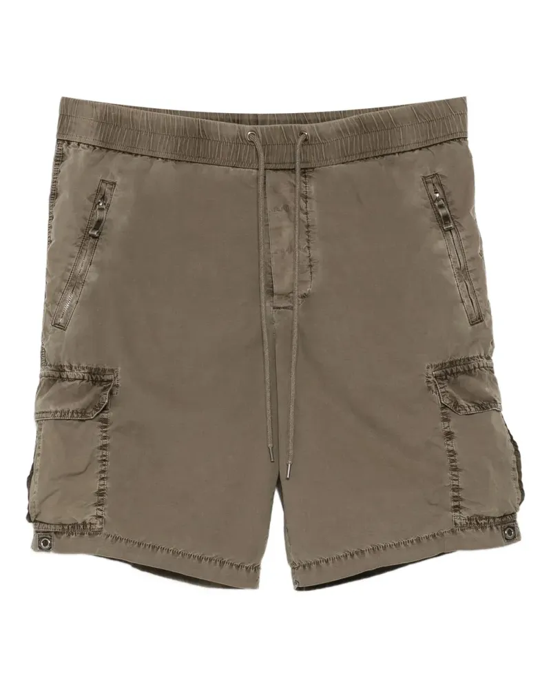 James Perse Parachute Cargo-Shorts aus Popeline - Grün Grün
