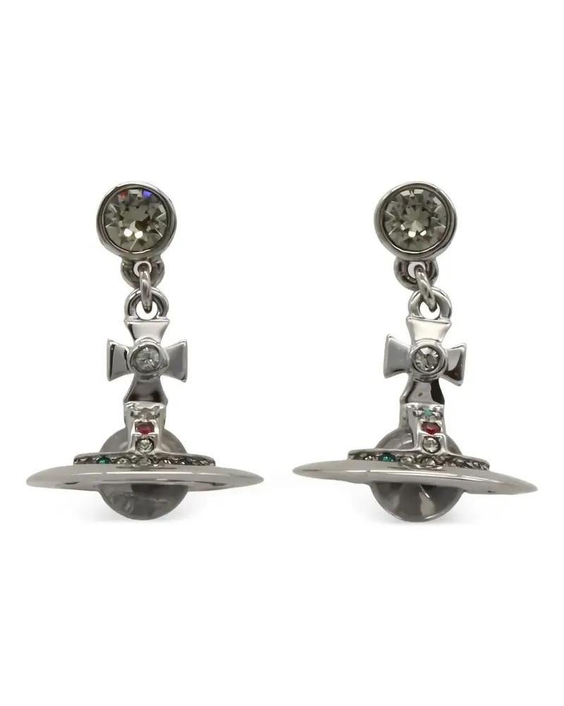 Vivienne Westwood Orb Ohrringe - Silber Silber
