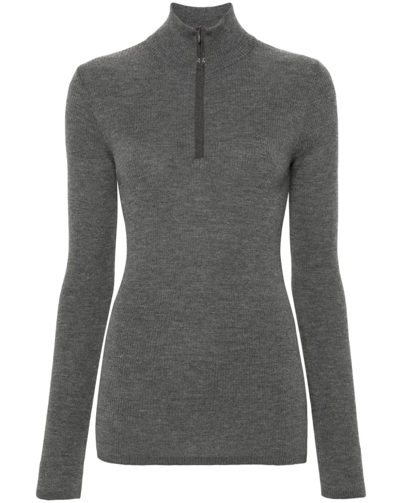 Brunello Cucinelli Pullover mit Monili-Detail - Grau Grau