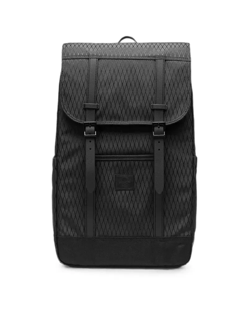 Herschel Supply Co. Retreat 23L diamond-quilted backpack - Schwarz Schwarz