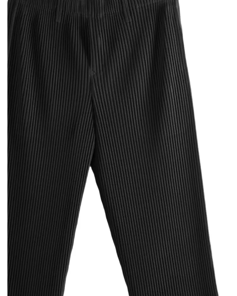 Issey Miyake pleated trousers - Schwarz Schwarz