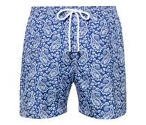 Badeshorts mit Paisley-Print