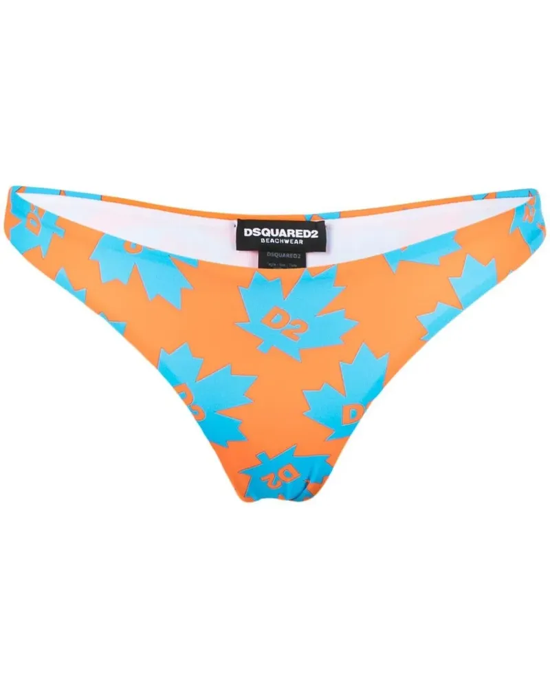 Dsquared2 Slip mit Logo-Bund - Orange Orange