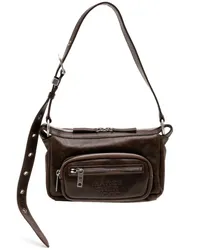 Marge Sherwood Outpocket Hobo-Schultertasche Braun