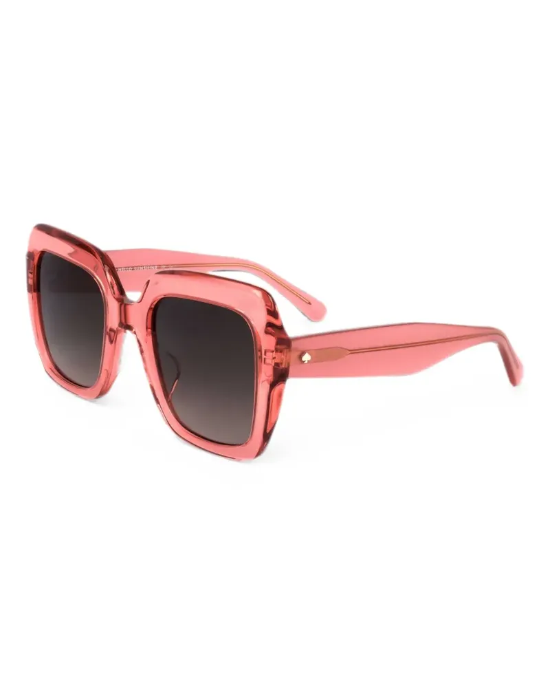 Kate Spade Naomi Sonnenbrille mit eckigem Gestell - Rosa Rosa