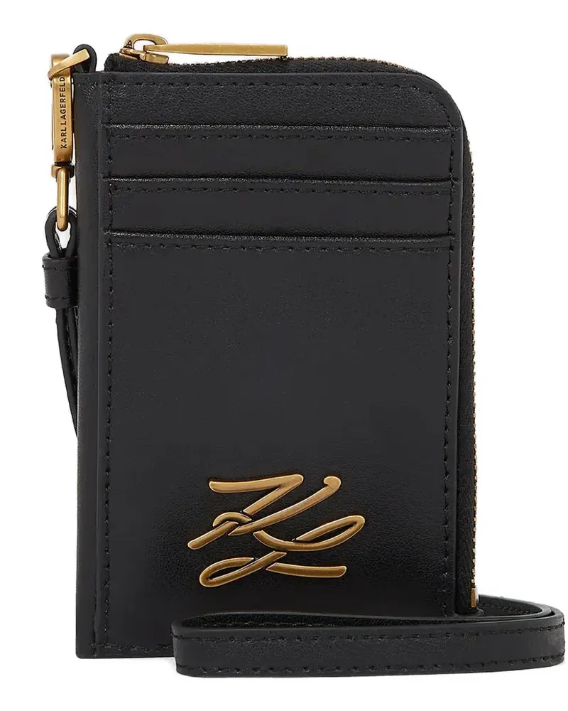 Karl Lagerfeld K/Autograph Kartenetui - Schwarz Schwarz