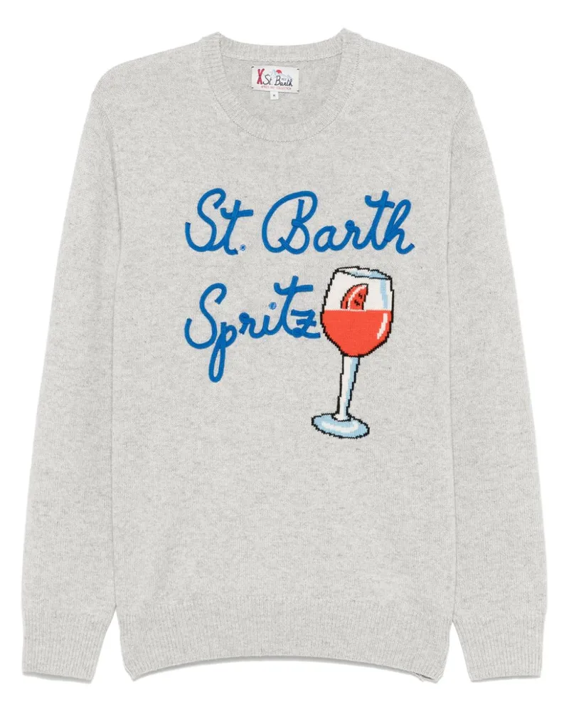 MC2 Saint Barth Heron Pullover - Grau Grau