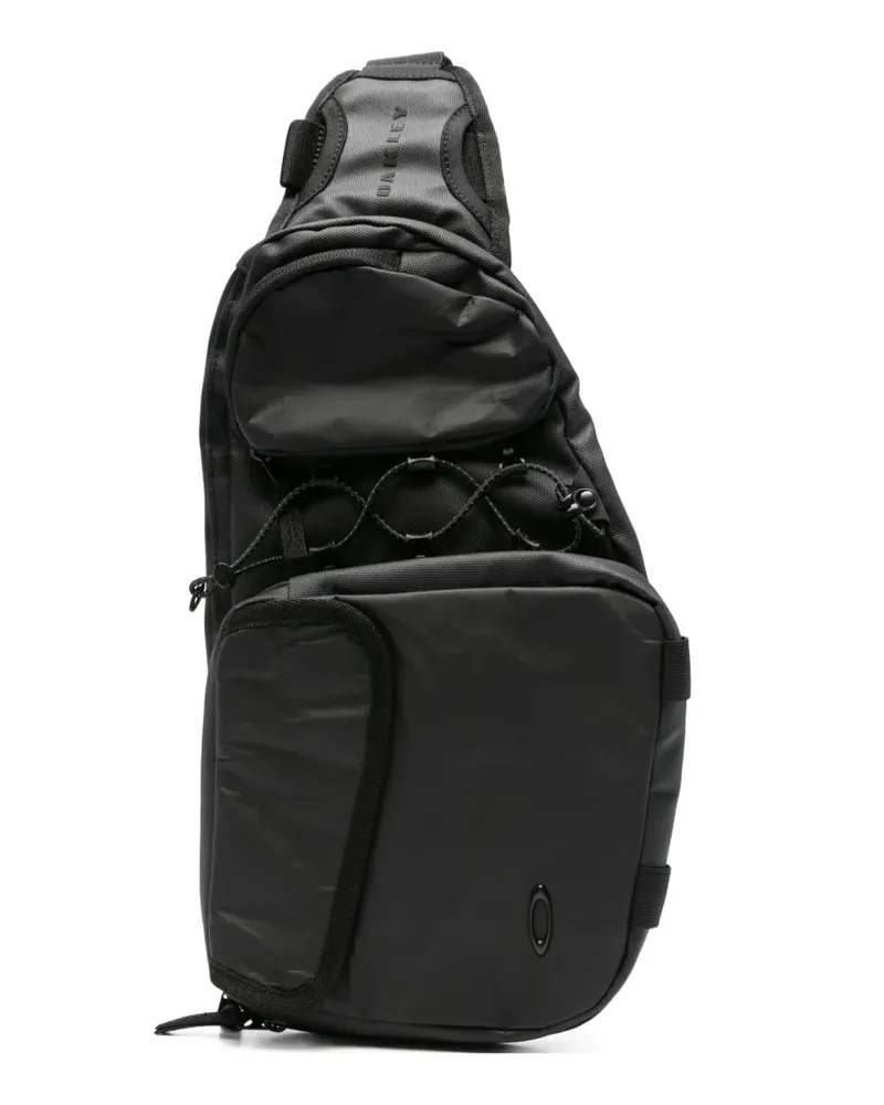 Oakley logo-plaque belt bag - Schwarz Schwarz