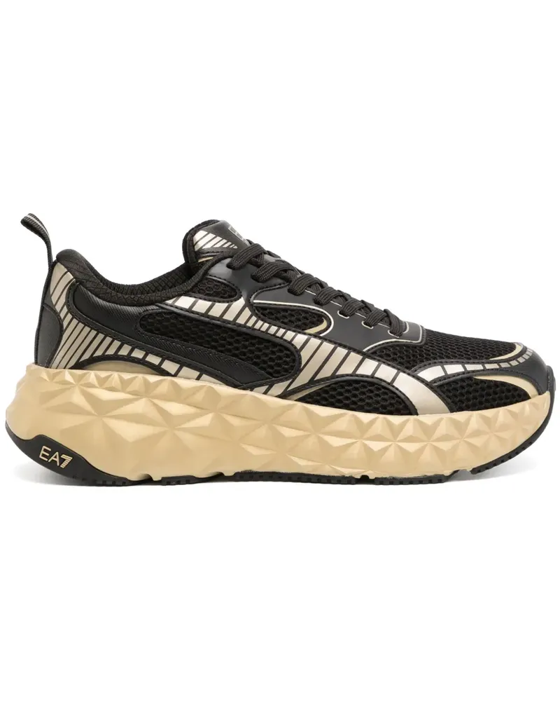 EA7 Ultimate C2 Kombat Tech Sneakers - Gold Gold