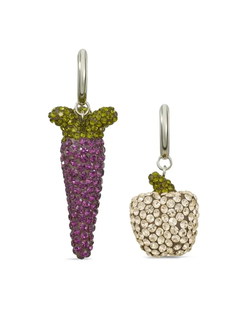 Tory Burch Curiosity Vegetable Ohrringe - Silber Silber