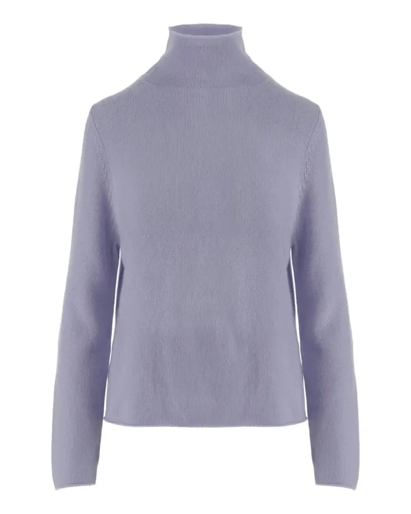ALLUDE Langärmeliger Pullover - Violett Violett