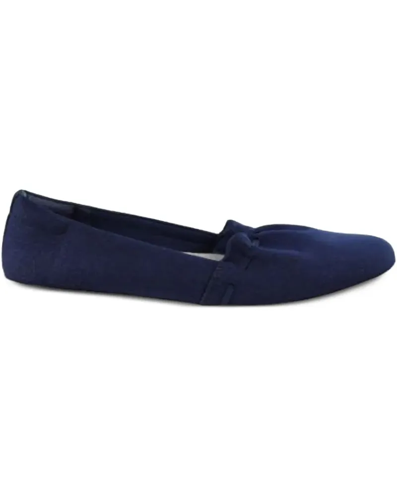 Clarks Ayla Shine knot-detail sandal - Blau Blau