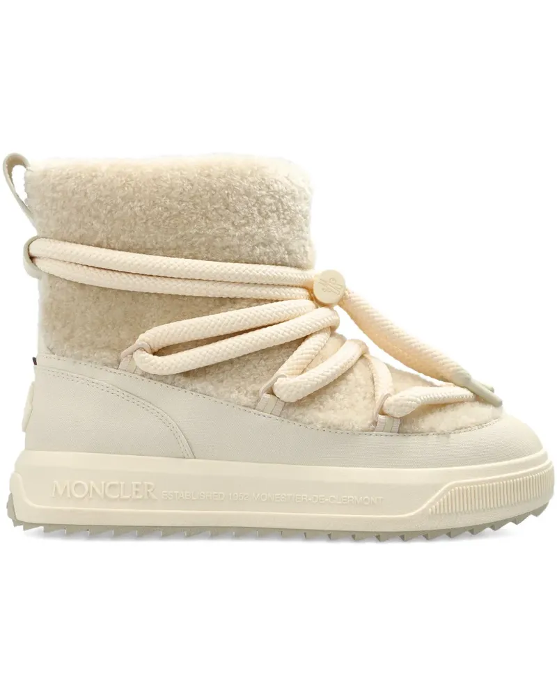 Moncler Altive Mid Schneestiefel mit Kordelzug - Nude Nude