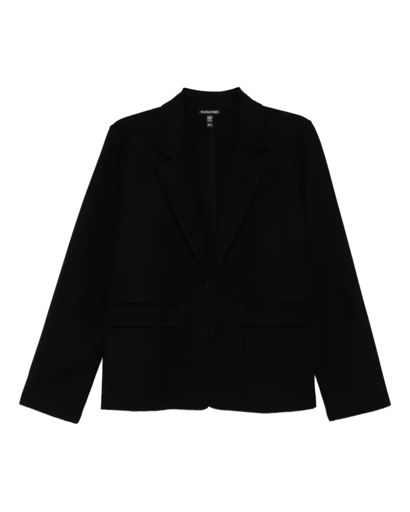 Eileen Fisher Sakko mit zwei Knöpfen - Schwarz Schwarz