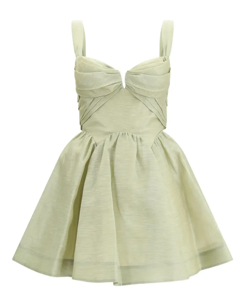 Zimmermann Rebellion drape mini dress - Nude Nude