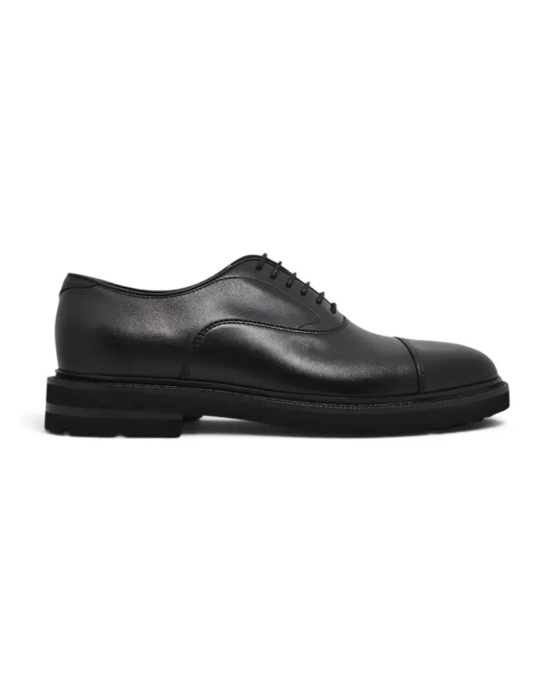 Henderson Klassische Oxford-Schuhe - Schwarz Schwarz