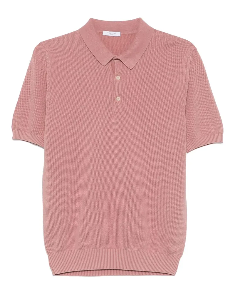 Boglioli Klassisches Poloshirt - Rot Rot