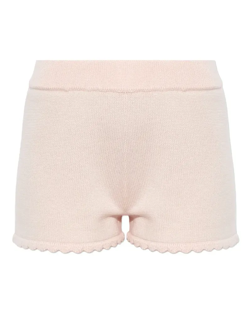 Posse Maisie Shorts mit Wellensaum - Rosa Rosa