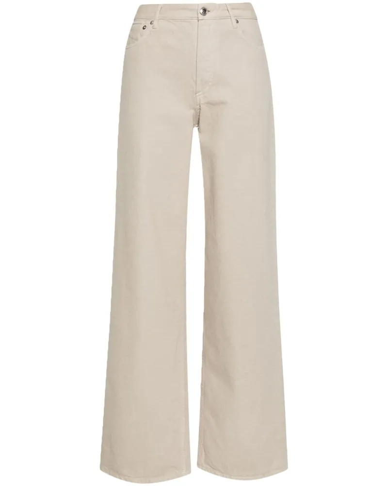 A.P.C. Elizabeth Wide-Leg-Jeans - Nude Nude