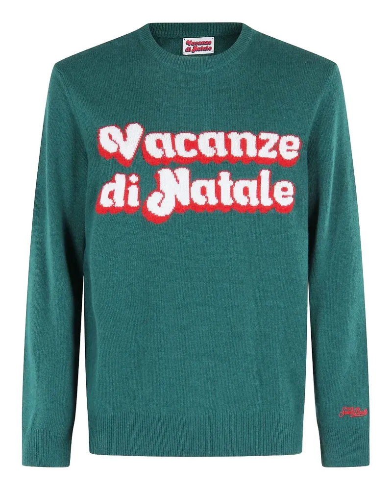 MC2 Saint Barth Heron Pullover mit Rundhalsausschnitt - Grün Grün