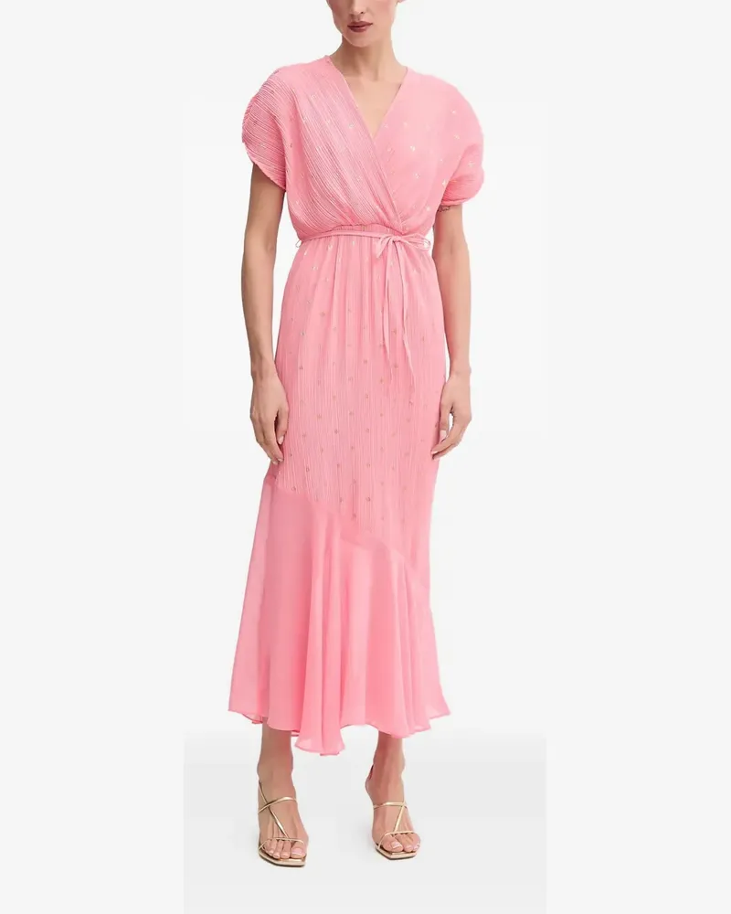 Never Fully Dressed tie-detail maxi dress - Rosa Rosa
