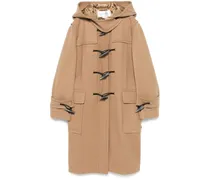 Dufflecoat im Oversized-Look - Braun