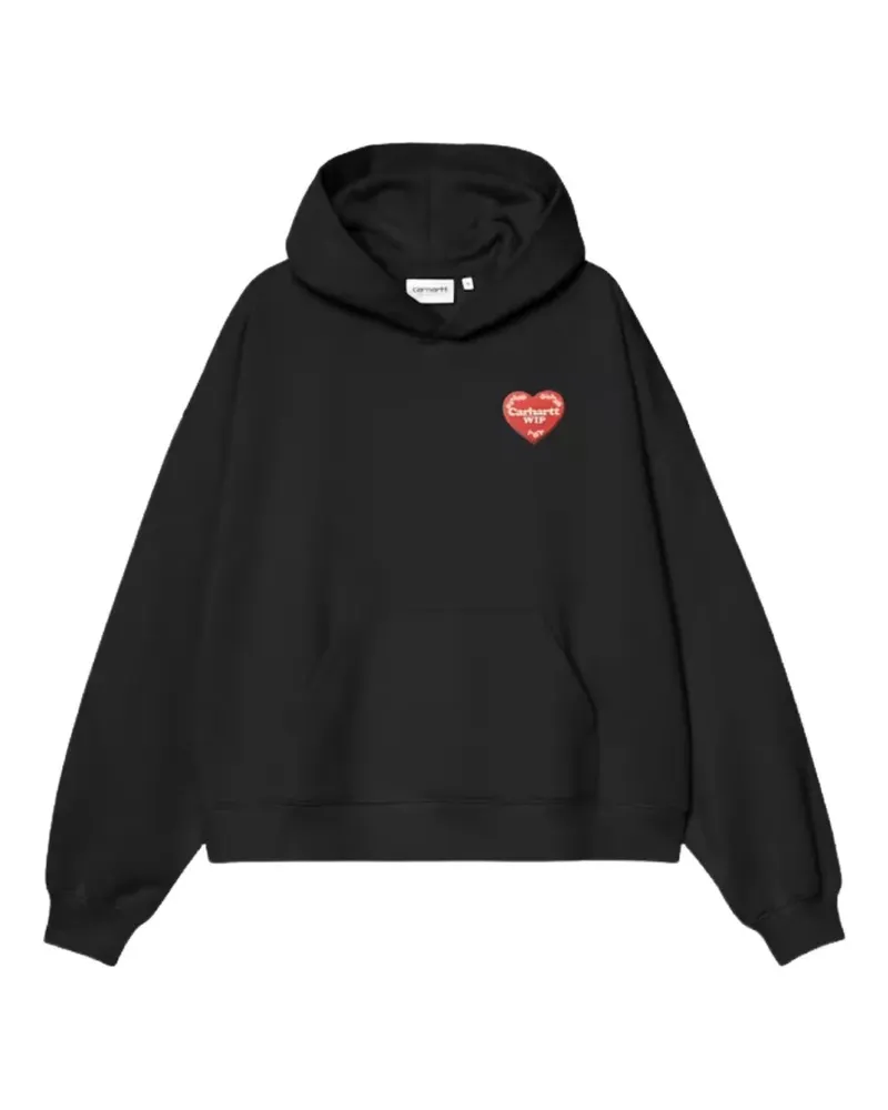 Carhartt WIP Hartt Case graphic-print hoodie - Schwarz Schwarz