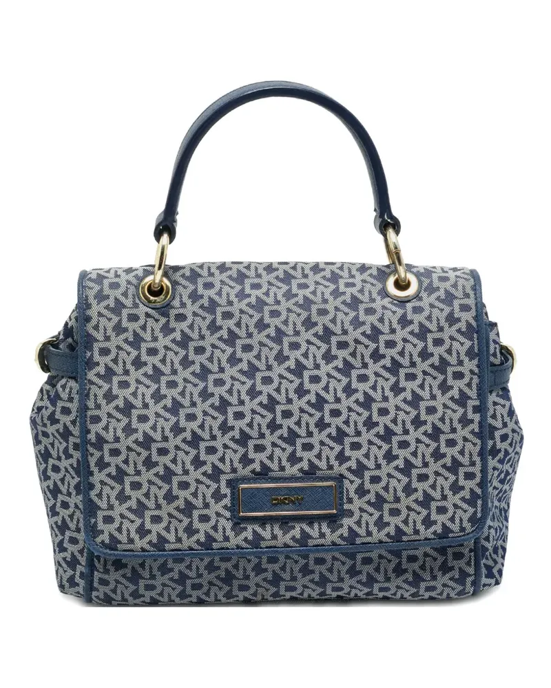 DKNY Handtasche mit Logo - Blau Blau