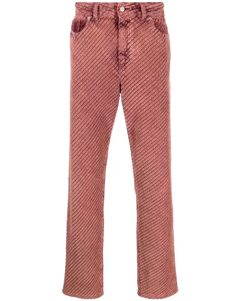Diesel P-Cordy Cordhose mit geradem Bein - Rosa Rosa