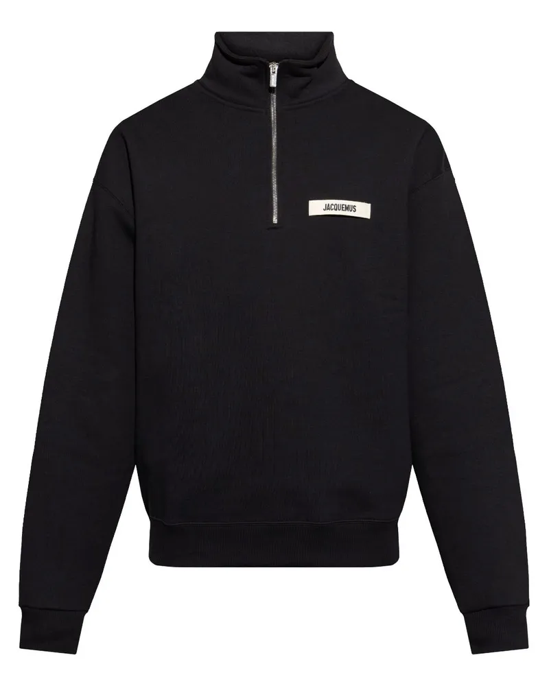 Jacquemus Gros Grain Sweatshirt - Schwarz Schwarz