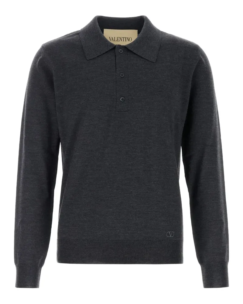 Valentino Garavani VLogo Signature polo shirt - Grau Grau