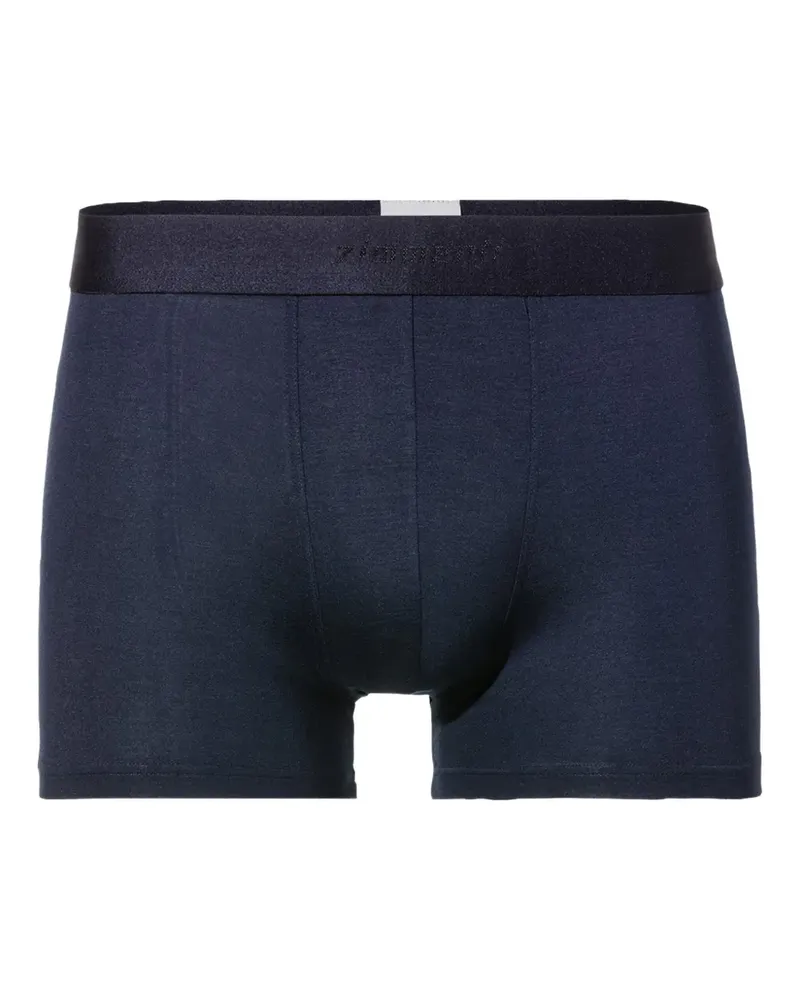 Zimmerli elasticated boxers - Blau Blau