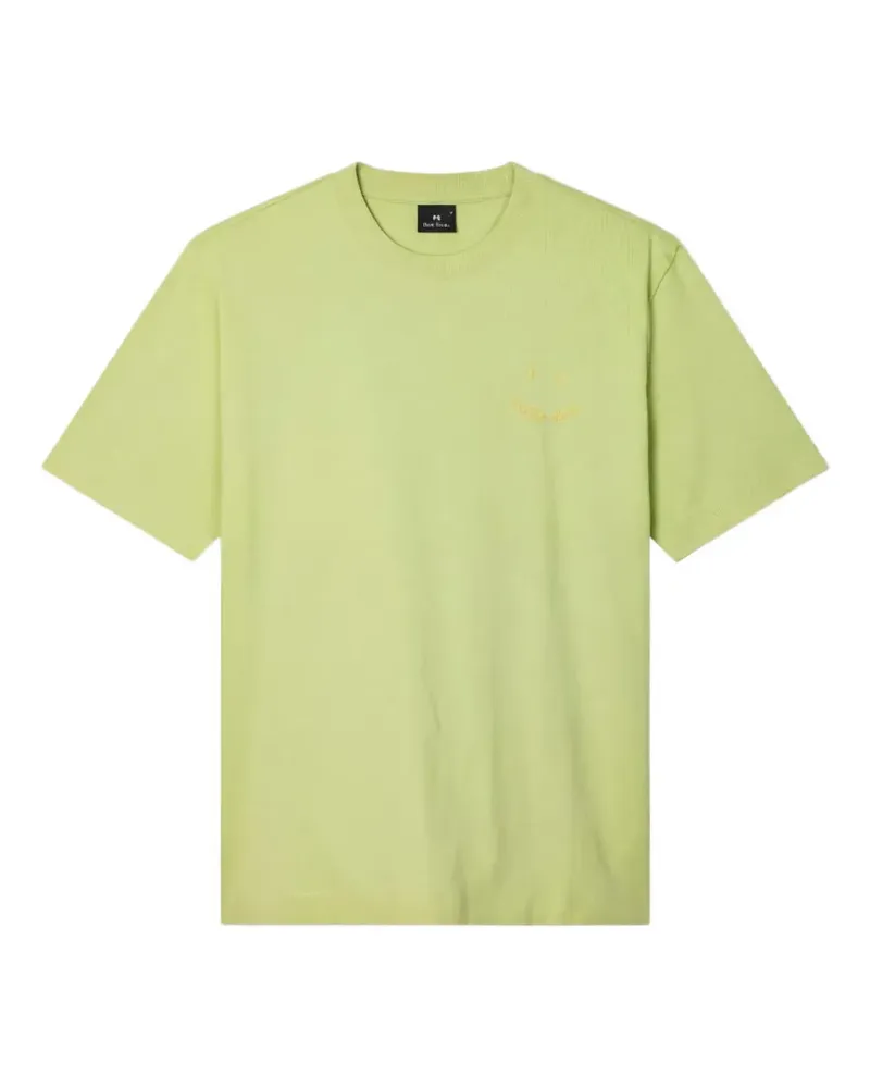 Paul Smith embroidered-logo T-shirt - Grün Grün