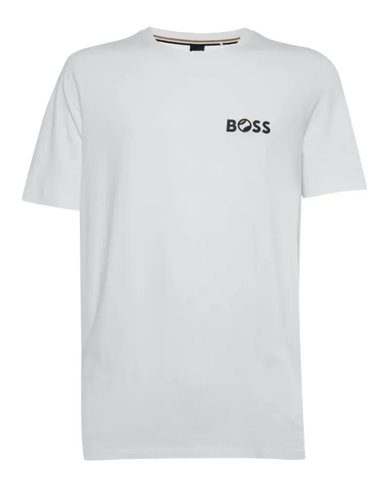 HUGO BOSS logo-print T-shirt - Weiß Weiß