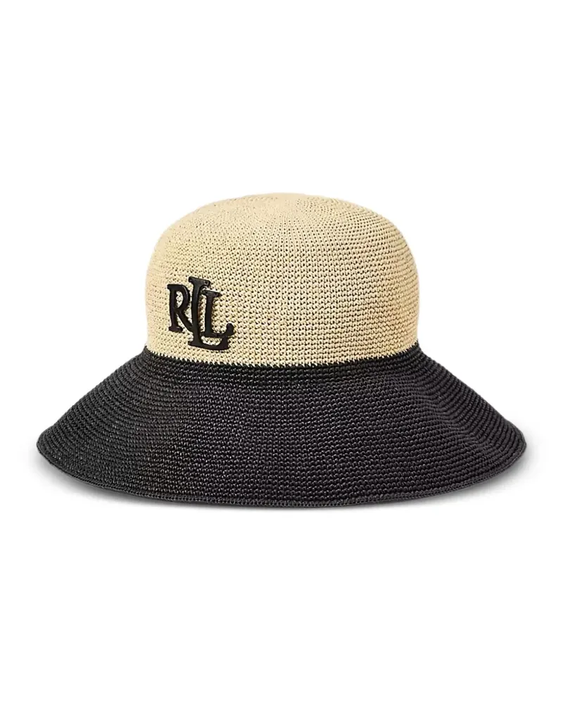 Ralph Lauren Zweifarbiger Sonnenhut - Nude Nude