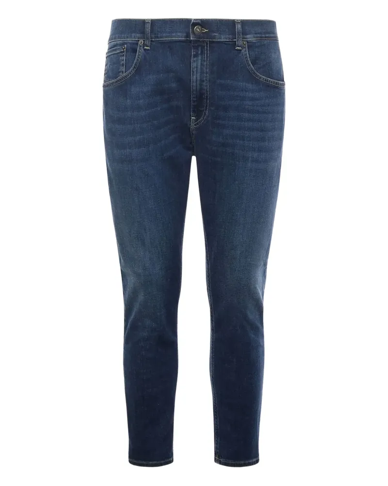 Dondup Jeans mit Taschen - Blau Blau