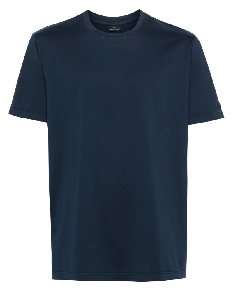 Paul & Shark T-Shirt mit Rundhalsausschnitt - Blau Blau