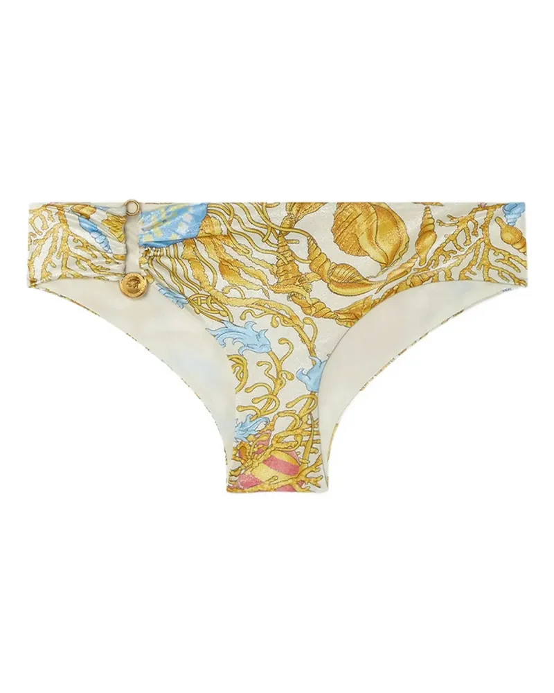 Versace Underwater Barocco Bikinihöschen - Nude Nude